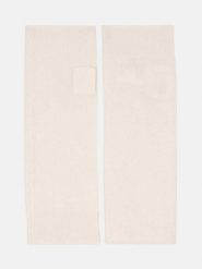 Perfect Cashmere Kaszmirowe mitenki "Jesse" w kolorze kremowym rozmiar: onesize. Brązowe rękawiczki damskie Perfect Cashmere, bez wzorów, z kaszmiru. Za 108.99 zł.