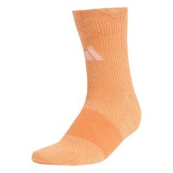 Skarpetki adidas 1PP. Białe skarpetki damskie Adidas, w ażurowe wzory, z materiału. Za 110.00 zł.