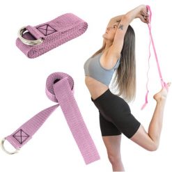 Fit.me Pasek do jogi Różowy. Czerwone paski damskie FIT.ME, bez wzorów. W wyprzedaży za 29.99 zł.