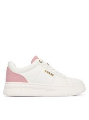 Guess Sneakersy FLFWLL ELE12 Biały. Białe obuwie sportowe damskie Guess, ze skóry, bez zapięcia. Za 399.99 zł.