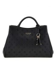 Guess Torebka w kolorze czarnym - 39 x 25 x 12 cm rozmiar: onesize. Czarne torebki klasyczne damskie Guess, z materiału, bez dodatków. Za 448.99 zł.