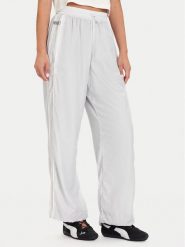 Puma Spodnie dresowe PUMA X ROSÉ T7 633796 32 Srebrny Relaxed Fit. Szare spodnie dresowe damskie Puma, xl, bez wzorów, z dresówki. Za 479.99 zł.