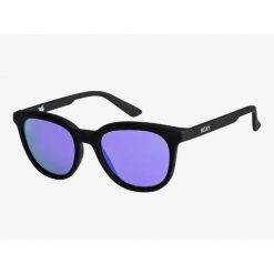 Okulary Roxy przeciwsłoneczne Tiare J XMKP Matte Black/ML Purple. Czarne okulary przeciwsłoneczne damskie Roxy. W wyprzedaży za 289.00 zł.