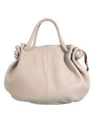 Florence Bags Skórzana torebka "Chiessi" w kolorze beżowym - 40 x 30 x 15 cm rozmiar: onesize. Brązowe torebki klasyczne damskie Florence Bags, z materiału, przez ramię, bez dodatków. Za 294.97 zł.