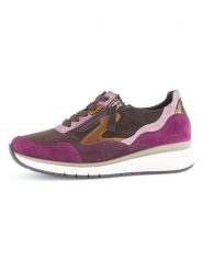 Gabor Sneakersy w kolorze fioletowo-brązowym rozmiar: 37,5. Brązowe obuwie sportowe damskie Gabor, bez zapięcia. Za 259.74 zł.