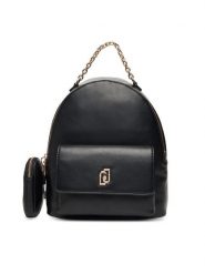 Liu Jo Plecak M Backpack AF5324 E0077 Czarny. Czarne plecaki Liu Jo, bez wzorów, ze skóry. Za 719.99 zł.