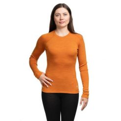 Koszulka Smartwool Classic Thermal Merino Base Layer Crew Women. Czarne bluzki damskie Smartwool, l, bez wzorów, bez kołnierzyka, bez ramiączek. Za 429.99 zł.