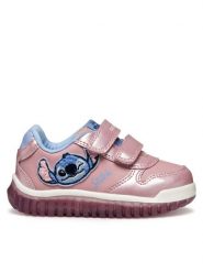 Geox Sneakersy B Lightyloo B5661B 000NF C8207 Różowy. Czerwone buty sportowe dziewczęce Geox, ze skóry, bez zapięcia. Za 219.99 zł.