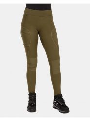 Kilpi Legginsy funkcyjne "Mounteria" w kolorze khaki rozmiar: 42. Brązowe legginsy damskie Kilpi, bez wzorów, z materiału. Za 228.38 zł.