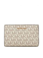MICHAEL Michael Kors Portfel Bryant 32S5GYTZ2B Beżowy. Brązowe portfele damskie MICHAEL Michael Kors, bez wzorów, ze skóry. Za 549.99 zł.