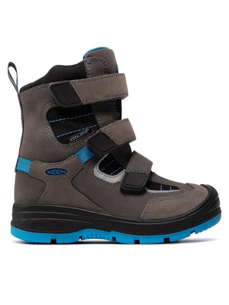 Keen Śniegowce Redwood Winter Wp 1023678 Szary. Szare buty zimowe chłopięce Keen, z nubiku, bez zapięcia. Za 469.99 zł.