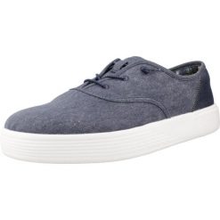 HEYDUDE Damskie Trampki Conway Craft Linen. Niebieskie trampki damskie Hey dude, bez wzorów, z materiału, bez zapięcia. Za 179.00 zł.
