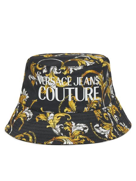 Versace Jeans Couture Kapelusz 78VAZK06 Czarny. Czarne kapelusze damskie Versace Jeans Couture, bez wzorów, z bawełny. Za 229.99 zł.