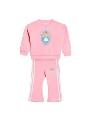 Adidas Komplet bluza i legginsy Disney KE0479 Różowy Regular Fit. Czerwone bluzy dziewczęce Adidas, bez wzorów, z bawełny, bez ramiączek, bez kaptura. Za 219.99 zł.