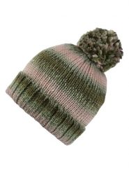 Regatta Czapka "Frosty Hat VI" w kolorze zielono-jasnoróżowym rozmiar: onesize. Zielone czapki damskie Regatta, bez wzorów, ze splotem. Za 56.93 zł.