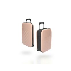 Walizka flex vega, 21", rose smoke. Czerwone walizki ROLLINK, bez wzorów, z poliesteru. Za 911.00 zł.