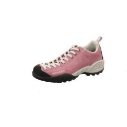 Buty do chodzenia damskie Scarpa Mojito. Czerwone obuwie trekkingowe damskie Scarpa, z materiału, bez zapięcia. Za 972.00 zł.