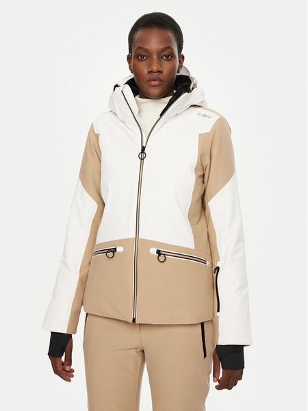 CMP Kurtka narciarska 34W4426 Biały Regular Fit. Białe kurtki sportowe damskie CMP, na zimę, bez wzorów, bez kaptura. Za 1,699.00 zł.