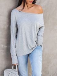 LA Angels Koszulka w kolorze jasnoszarym rozmiar: M. Szare koszulki damskie LA Angels, m, bez wzorów, bez kołnierzyka, bez ramiączek. Za 126.99 zł.