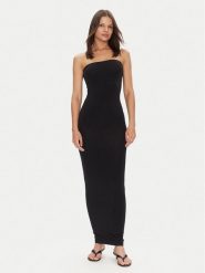 Wolford Sukienka letnia Fatal 50795 Czarny Slim Fit. Czarne sukienki damskie Wolford, bez wzorów, z syntetyku, bez ramiączek. Za 799.99 zł.