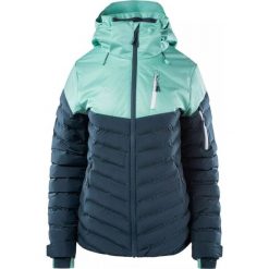 Kurtka narciarska damska Elbrus Estella. Niebieskie kurtki sportowe damskie ELBRUS, bez wzorów, bez kaptura. Za 715.35 zł.