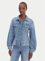 Liu Jo Kurtka jeansowa UA6199 D0309 Niebieski Regular Fit. Niebieskie kurtki damskie Liu Jo, m, bez wzorów, z bawełny, bez kaptura. Za 859.99 zł.