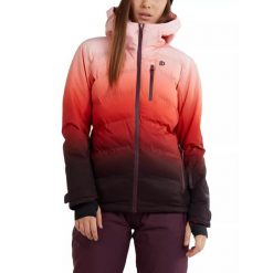 Kurtka narciarska damska Pumila Padded Jacket. Białe kurtki damskie FUNDANGO, na zimę, xl, bez wzorów, bez kaptura. Za 629.90 zł.