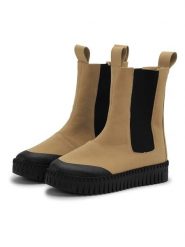 Ilse Jacobsen Sztyblety w kolorze beżowym rozmiar: 39. Brązowe botki damskie Ilse Jacobsen, bez zapięcia. Za 140.45 zł.