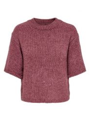 JDY Sweter w kolorze fiołkowym rozmiar: M. Różowe swetry klasyczne damskie JDY, m, bez kołnierzyka. Za 99.95 zł.