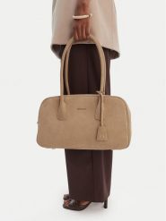 GINO ROSSI Torebka EO-LA482-7019-2 Beżowy. Brązowe torebki klasyczne damskie Gino Rossi, ze skóry, bez dodatków. Za 399.99 zł.