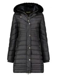 Canadian Peak Płaszcz pikowany w kolorze czarnym rozmiar: XL. Czarne płaszcze damskie Canadian Peak, xl, bez wzorów, bez kaptura. Za 350.56 zł.