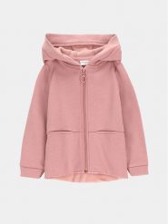 Coccodrillo Bluza ZC3132401NGN Różowy Regular Fit. Czerwone bluzy dziewczęce COCCODRILLO, bez wzorów, z syntetyku, bez ramiączek, bez kaptura. Za 69.99 zł.