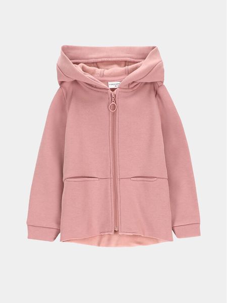 Coccodrillo Bluza ZC3132401NGN Różowy Regular Fit. Czerwone bluzy dziewczęce COCCODRILLO, bez wzorów, z syntetyku, bez ramiączek, bez kaptura. Za 79.99 zł.