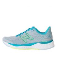 New Balance Buty "Series 880 v11" w kolorze niebieskim do biegania rozmiar: 38. Niebieskie obuwie sportowe damskie New Balance, z materiału, bez zapięcia, do biegania. Za 397.45 zł.