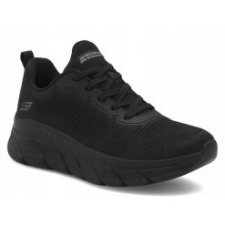 BUTY damskie SKECHERS BOBS 117385-BBK czarne niskie lekkie sportowe 40,5. Czarne obuwie sportowe casual damskie Skechers, bez zapięcia. Za 299.00 zł.