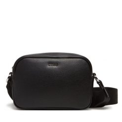 Torebka HUGO. Czarne listonoszki damskie Hugo, bez wzorów, bez dodatków. Za 309.99 zł.