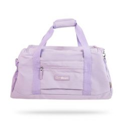 Torba sportowa nylonowa 41,25 l Aura Lavender. Fioletowe torby sportowe GYMBEAM, bez wzorów, z nylonu. Za 153.90 zł.