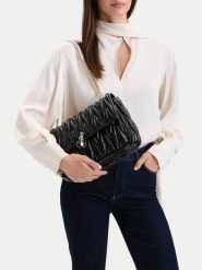 Eva Minge Torebka EO-KY-357 Czarny. Czarne torebki klasyczne damskie Eva Minge, ze skóry, bez dodatków. Za 279.99 zł.