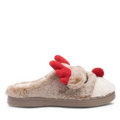 Kapcie Home & Relax. Brązowe kapcie damskie Home & Relax. Za 79.99 zł.