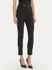 Elisabetta Franchi Spodnie materiałowe PA-158-61E2-V350 Czarny Skinny Fit. Czarne rurki damskie Elisabetta Franchi, bez wzorów, z materiału. Za 1,489.00 zł.