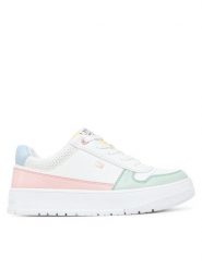 Tommy Hilfiger Sneakersy Low Cut Lace-Up Sneaker T3A9-33740-1355 S Biały. Białe buty sportowe dziewczęce Tommy Hilfiger, bez wzorów, ze skóry, bez zapięcia. Za 239.99 zł.