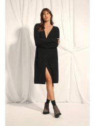 Just Cashmere Kaszmirowy kardigan "Dache" w kolorze czarnym rozmiar: S. Czarne kardigany damskie Just Cashmere, s, bez wzorów, z kaszmiru. Za 956.99 zł.