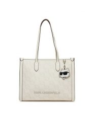 KARL LAGERFELD Torebka A2W30190 Biały. Białe torebki klasyczne damskie KARL LAGERFELD, ze skóry, bez dodatków. Za 699.99 zł.