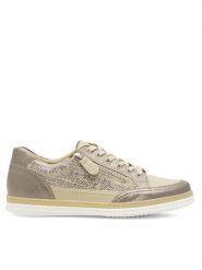 Lasocki Sneakersy WI23-ATINA-01 Beżowy. Brązowe obuwie sportowe damskie Lasocki, ze skóry, bez zapięcia. Za 175.99 zł.