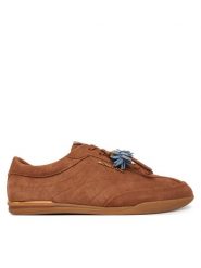 MICHAEL Michael Kors Sneakersy Nolan 43S6NOFS2S Brązowy. Brązowe obuwie sportowe damskie MICHAEL Michael Kors, ze skóry, bez zapięcia. Za 739.99 zł.