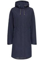 Camel Active Płaszcz przejściowy w kolorze granatowym rozmiar: 36. Niebieskie płaszcze damskie Camel Active, bez wzorów, bez kaptura. Za 355.78 zł.