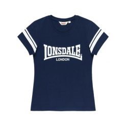 T-shirt damski Lonsdale Killegray. Niebieskie t-shirty damskie Lonsdale, bez wzorów, bez kołnierzyka. Za 190.00 zł.