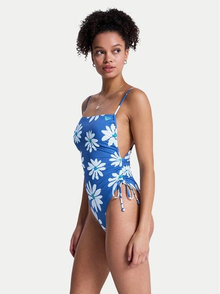 Roxy Strój kąpielowy Printed Essentials ERJX103806 Niebieski. Niebieskie stroje jednoczęściowe Roxy, bez wzorów, z syntetyku. Za 177.99 zł.