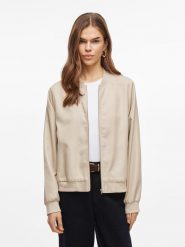 Vila Kurtka w kolorze beżowym rozmiar: 38. Brązowe kurtki damskie Vila, bez wzorów, bez kaptura. Za 175.26 zł.