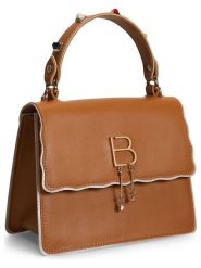 Lucky Bees Torebka w kolorze jasnobrązowym - 25 x 19 x 12 cm rozmiar: onesize. Brązowe torebki klasyczne damskie Lucky Bees, z materiału, przez ramię, bez dodatków. Za 100.99 zł.